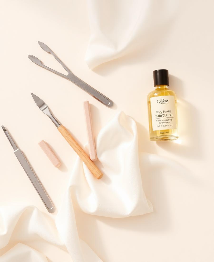 Elegantes Maniküre-Werkzeug Set
